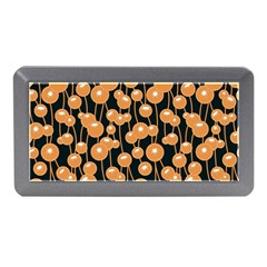 Orange Dandelions On A Dark Background Memory Card Reader (mini) by SychEva