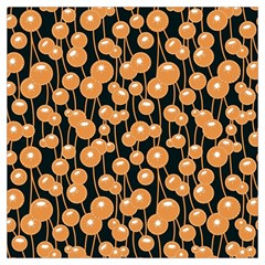 Orange Dandelions On A Dark Background Lightweight Scarf  by SychEva