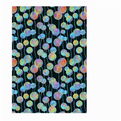 Multi-colored Circles Large Garden Flag (two Sides) by SychEva