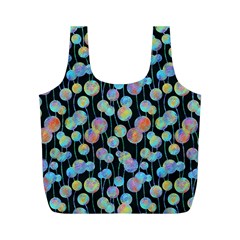 Multi-colored Circles Full Print Recycle Bag (m) by SychEva