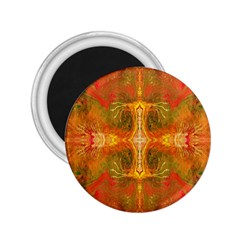 Red Flames 2.25  Magnets