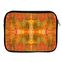 Red Flames Apple iPad 2/3/4 Zipper Cases