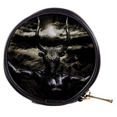 Creepy Mythological Artwork Collage Mini Makeup Bag by dflcprintsclothing