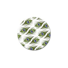 Peacock Feather Golf Ball Marker (10 pack)