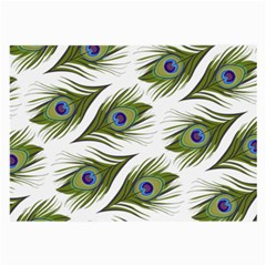 Peacock Feather Large Glasses Cloth