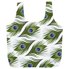 Peacock Feather Full Print Recycle Bag (XXL)