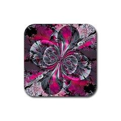 Mixed Signals Rubber Coaster (square)  by MRNStudios