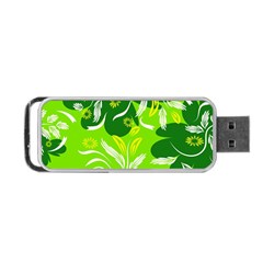 Folk Flowers Pattern Floral Surface Design Seamless Pattern Portable Usb Flash (one Side)