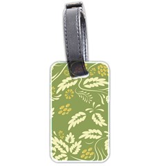 Folk Flowers Pattern Floral Surface Design Seamless Pattern Luggage Tag (two Sides) by Eskimos