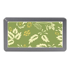 Folk Flowers Pattern Floral Surface Design Seamless Pattern Memory Card Reader (mini) by Eskimos