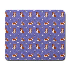 Cute Corgi Dogs Large Mousepads by SychEva