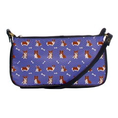 Cute Corgi Dogs Shoulder Clutch Bag by SychEva