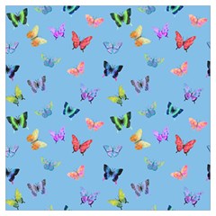 Multicolored Butterflies Whirl Lightweight Scarf 