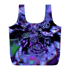 Uncanny Full Print Recycle Bag (l) by MRNStudios