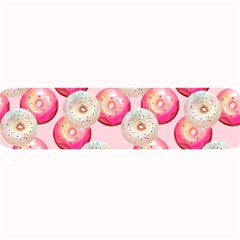 Pink And White Donuts Large Bar Mats by SychEva