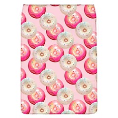 Pink And White Donuts Removable Flap Cover (l) by SychEva