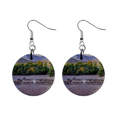 Epidaurus Theater, Peloponnesse, Greece Mini Button Earrings