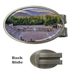 Epidaurus Theater, Peloponnesse, Greece Money Clips (Oval) 