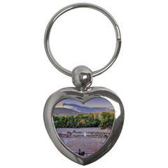 Epidaurus Theater, Peloponnesse, Greece Key Chain (Heart)