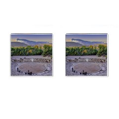 Epidaurus Theater, Peloponnesse, Greece Cufflinks (square) by dflcprintsclothing