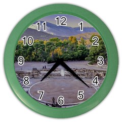 Epidaurus Theater, Peloponnesse, Greece Color Wall Clock