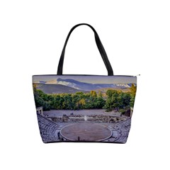 Epidaurus Theater, Peloponnesse, Greece Classic Shoulder Handbag by dflcprintsclothing
