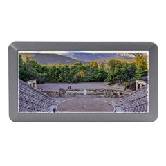 Epidaurus Theater, Peloponnesse, Greece Memory Card Reader (mini) by dflcprintsclothing