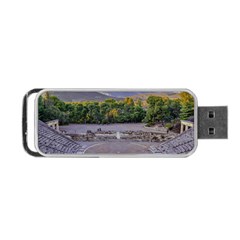 Epidaurus Theater, Peloponnesse, Greece Portable USB Flash (One Side)