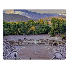 Epidaurus Theater, Peloponnesse, Greece Double Sided Flano Blanket (Large) 