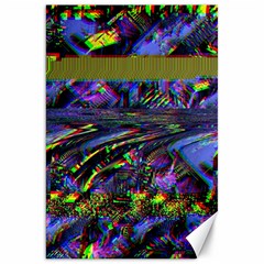 Unadjusted Tv Screen Canvas 20  X 30  by MRNStudios