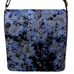 Marble Texture Top View Flap Closure Messenger Bag (s) by dflcprintsclothing