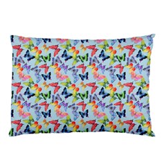 Beautiful Bright Butterflies Are Flying Pillow Case by SychEva