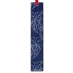 Polygonal Bear Pattern Design Large Book Marks