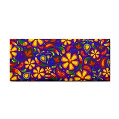 Gay Pride Rainbow Floral Paisley Hand Towel