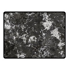 Dark Marble Camouflage Texture Print Fleece Blanket (small) by dflcprintsclothing