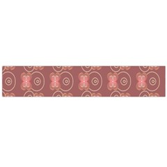 Flowers Pattern Large Flano Scarf  by Sparkle