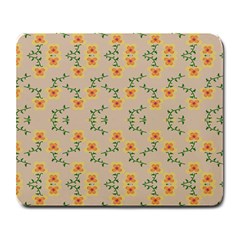 Flowers Pattern Large Mousepads by Sparkle