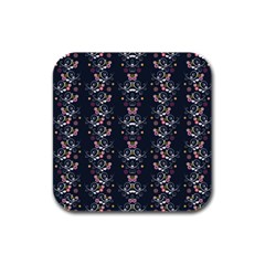 Digital Springs Rubber Square Coaster (4 Pack)  by Sparkle