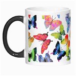 Bright Butterflies Circle In The Air Morph Mugs Left
