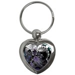 When Gears Turn Key Chain (Heart) Front