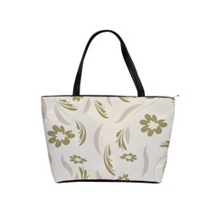 Folk Flowers Pattern Floral Surface Design Seamless Pattern Classic Shoulder Handbag by Eskimos