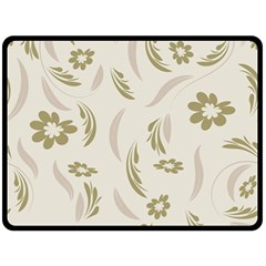 Folk Flowers Pattern Floral Surface Design Seamless Pattern Fleece Blanket (large)  by Eskimos