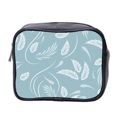 Folk Flowers Pattern Floral Surface Design Seamless Pattern Mini Toiletries Bag (two Sides) by Eskimos