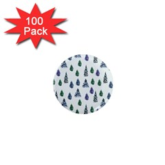 Coniferous Forest 1  Mini Magnets (100 Pack)  by SychEva