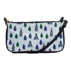 Coniferous Forest Shoulder Clutch Bag by SychEva