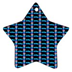 Cartoon Pattern Star Ornament (Two Sides) Front