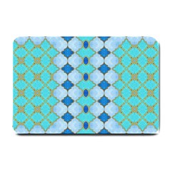 Turquoise Small Doormat  by Dazzleway