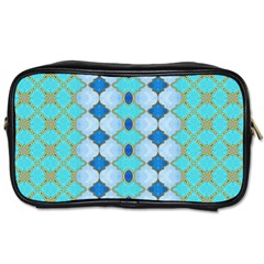 Turquoise Toiletries Bag (two Sides) by Dazzleway