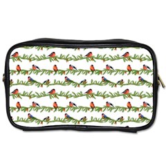 Bullfinches On The Branches Toiletries Bag (one Side) by SychEva