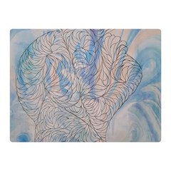 Convoluted Patterns Double Sided Flano Blanket (mini)  by kaleidomarblingart